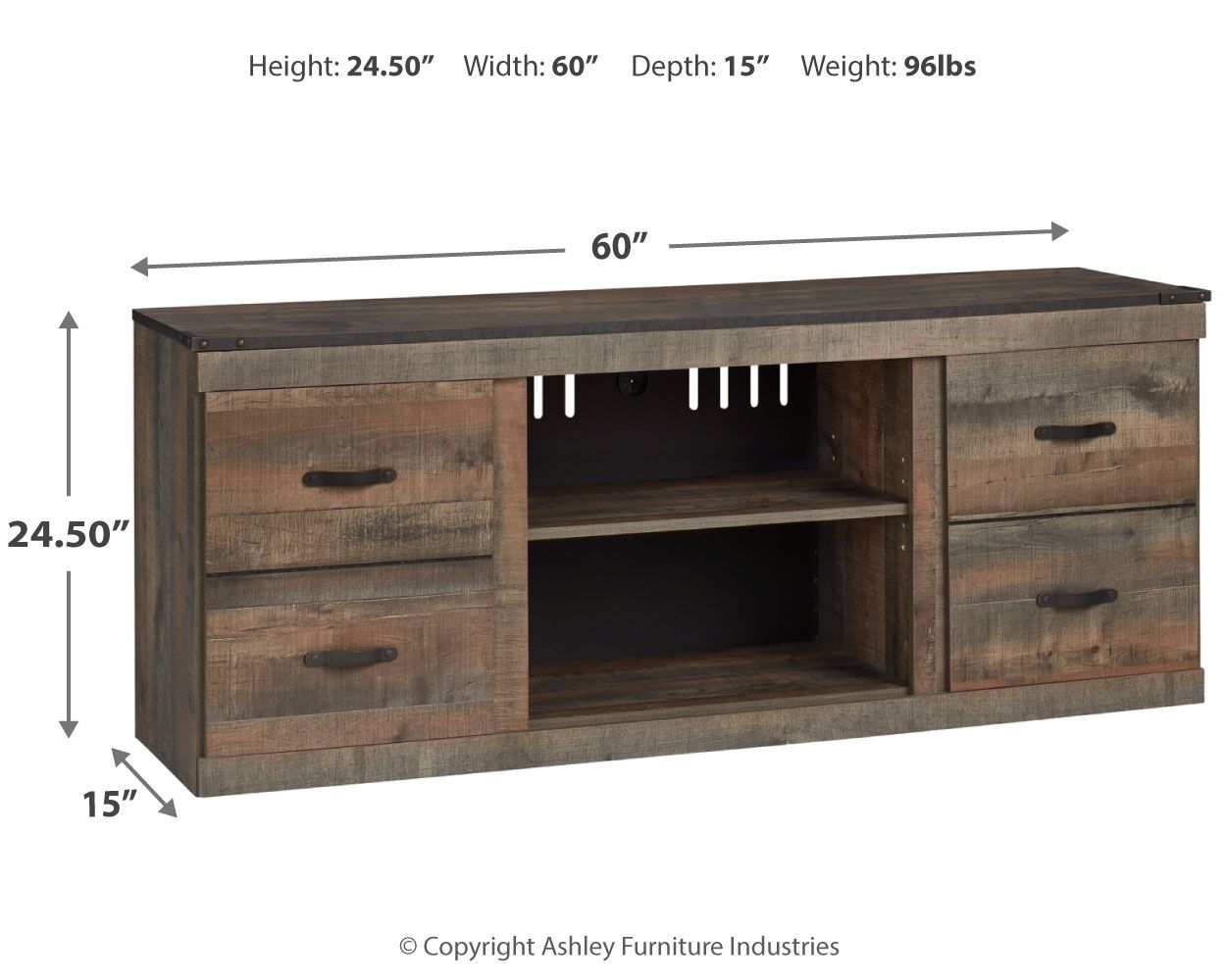 Trinell - TV Stand - Hornell Furniture Outlet