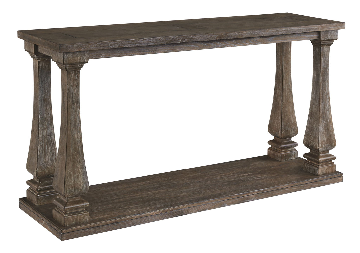 Johnelle - Gray - Sofa Table - Hornell Furniture Outlet
