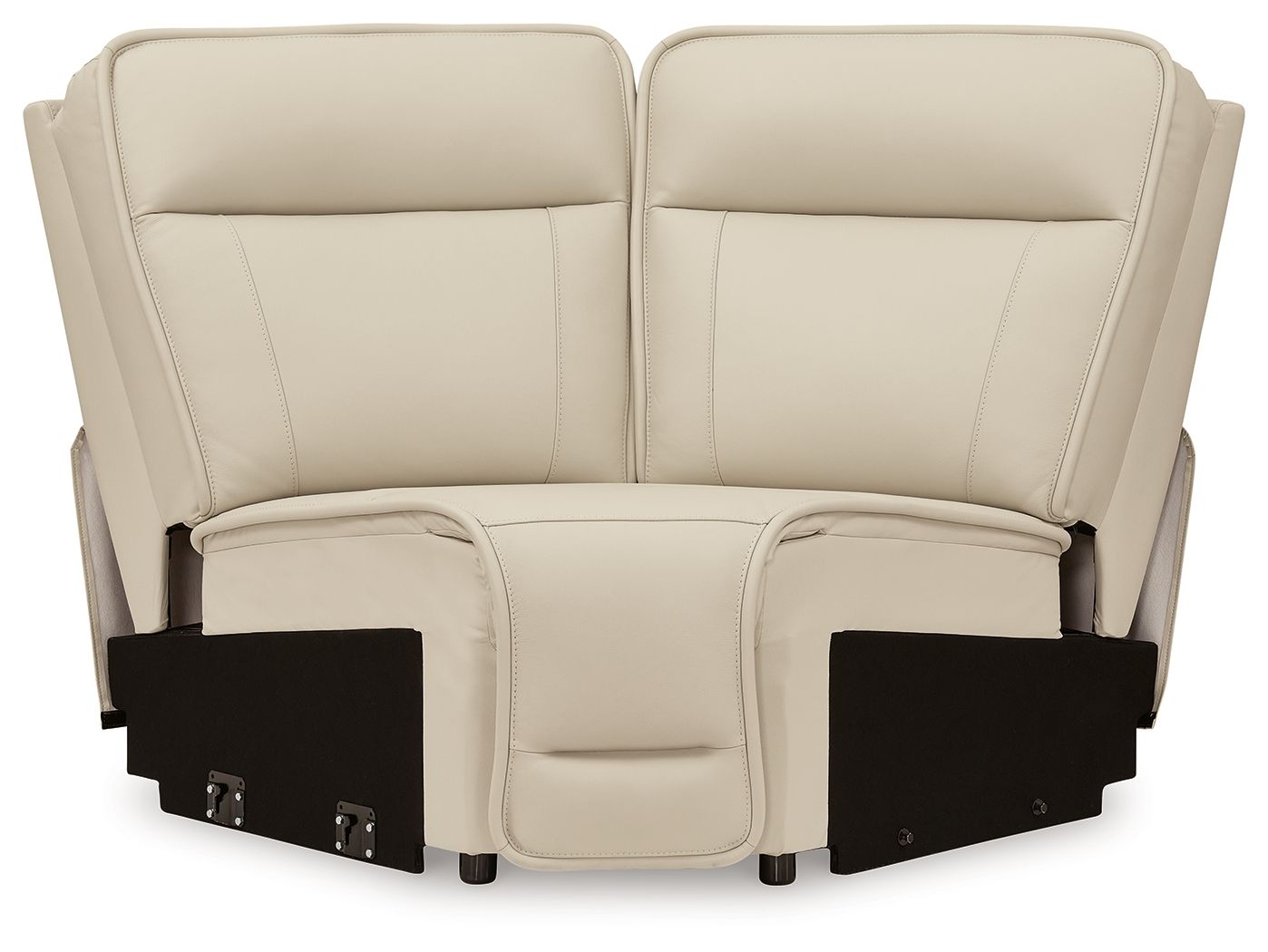 Double Deal - Reclining Sectional - Hornell Furniture Outlet