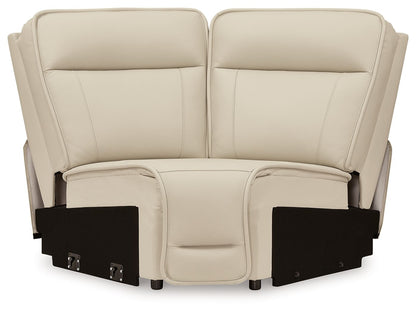 Double Deal - Reclining Sectional - Hornell Furniture Outlet