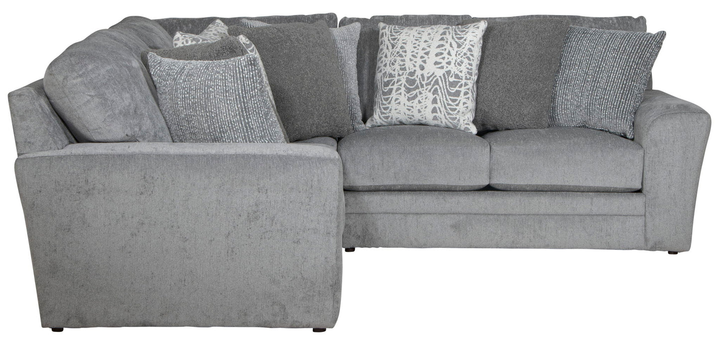 Glacier - Sectional With Included Accent Pillows - Hornell Furniture Outlet