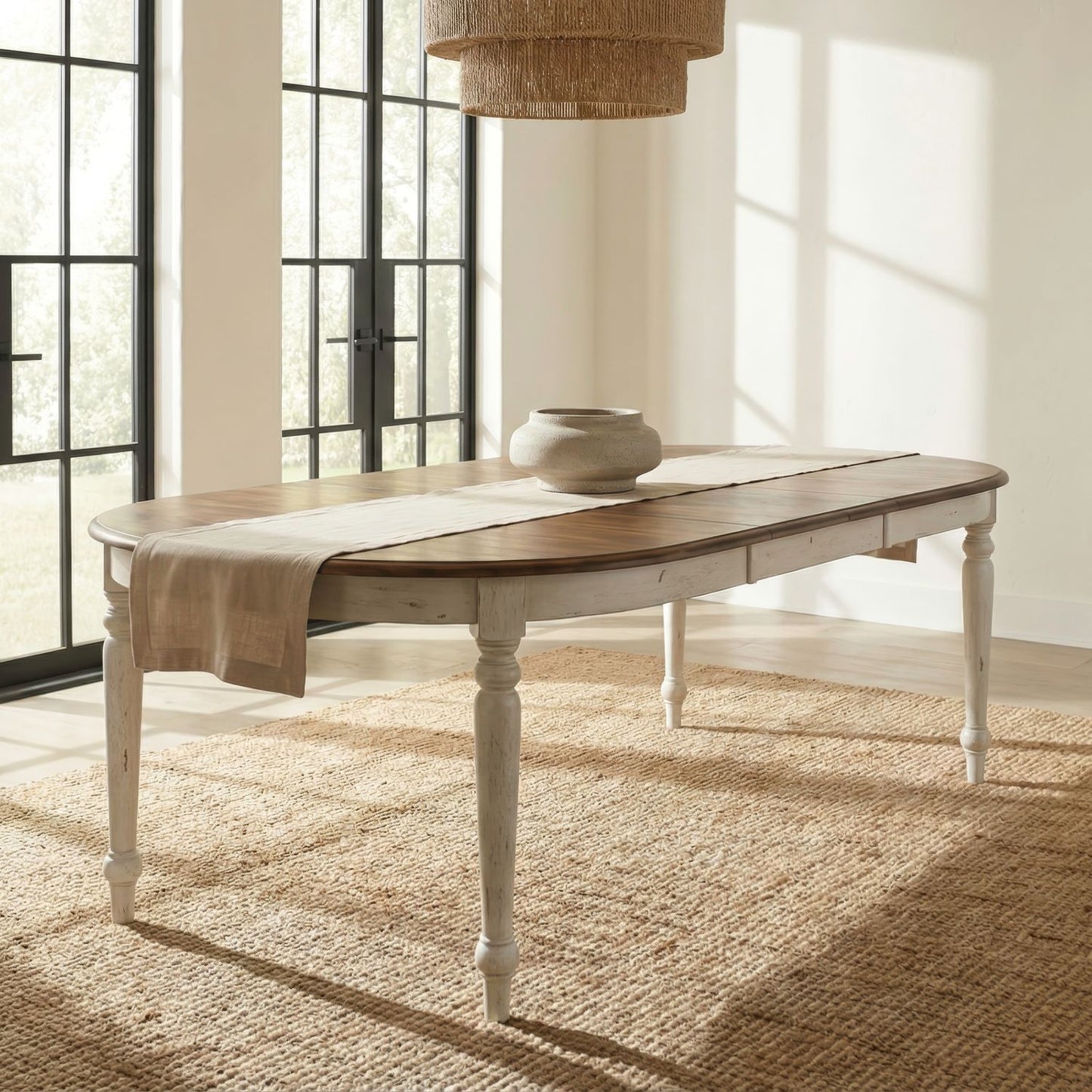 Carolina Crossing - Leg Table - Hornell Furniture Outlet