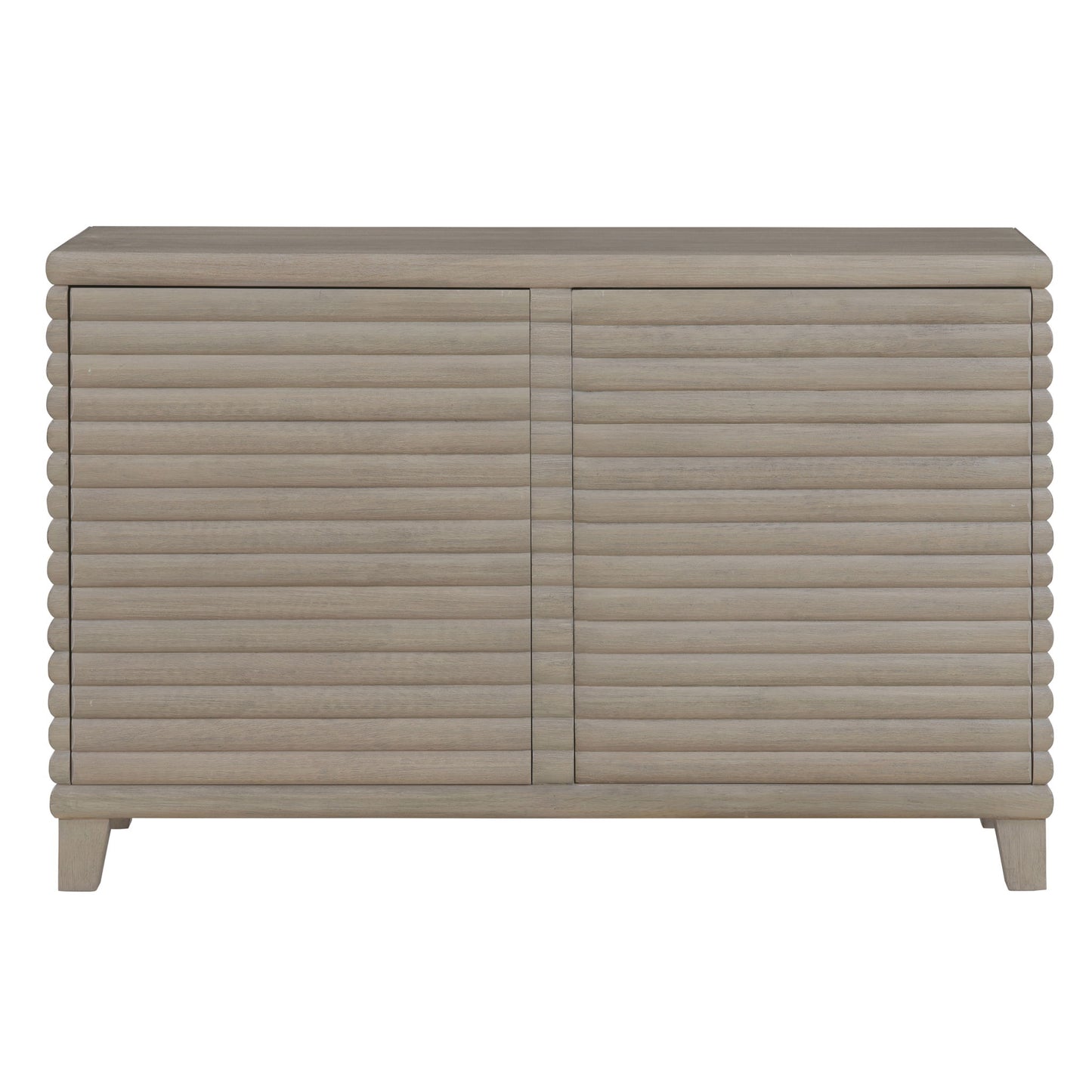 Lily - Server - Gray - Hornell Furniture Outlet