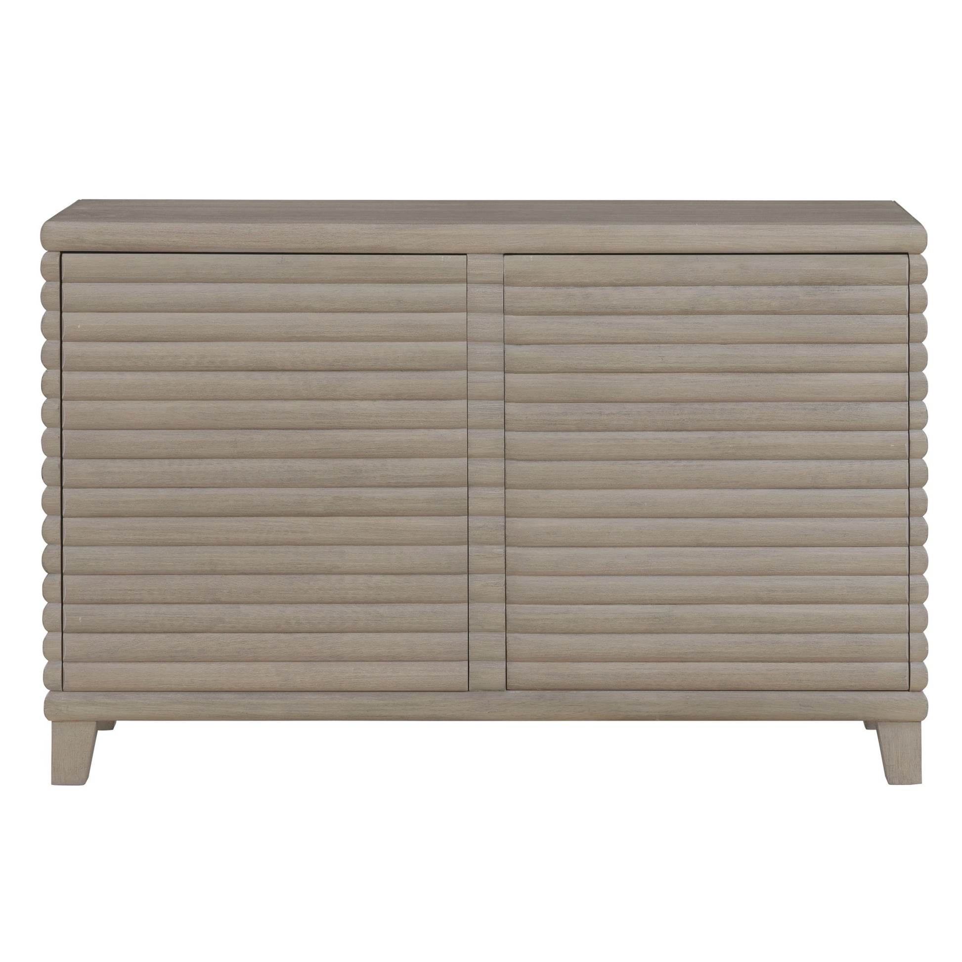 Lily - Server - Gray - Hornell Furniture Outlet