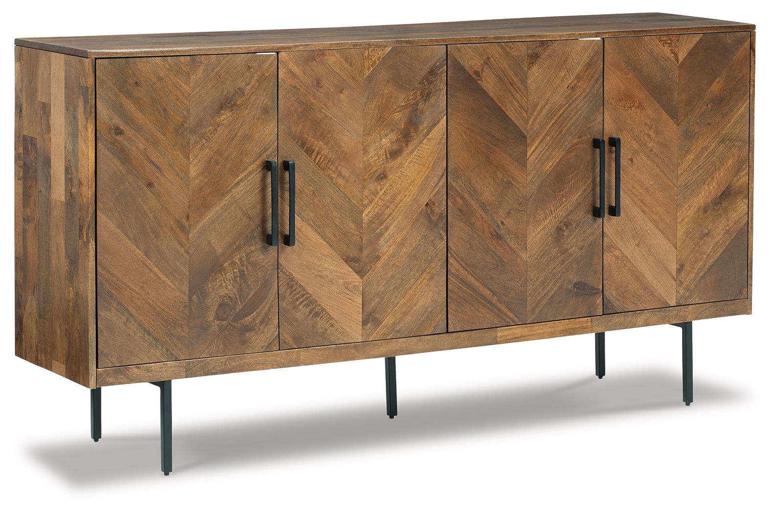 PratTVille - Accent Cabinet - Brown - Hornell Furniture Outlet