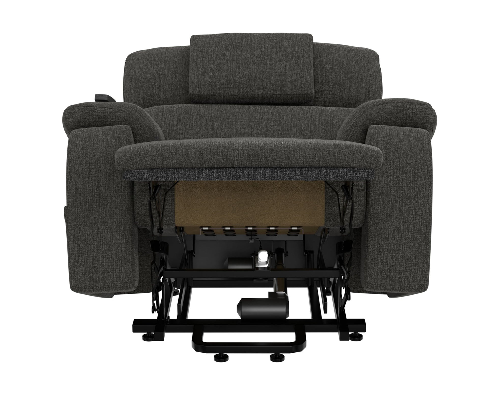 Snoozer - Power Lift Power Headrest Lay Flat Recliner With CR3 Heat / Massage / Zero Gravity - Hornell Furniture Outlet
