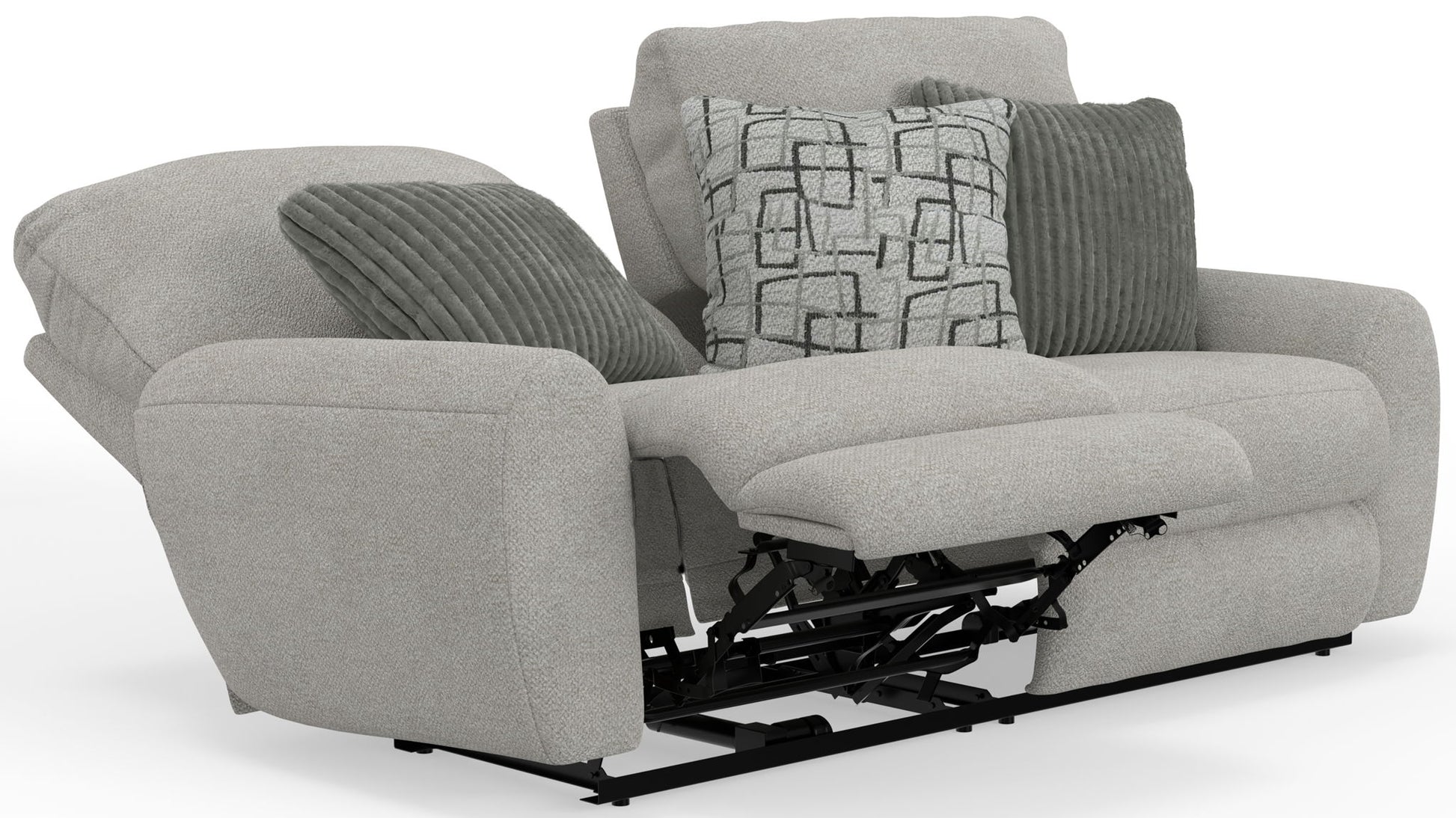 Maxwell - Power Deep Seat Reclining Loveseat - Hornell Furniture Outlet