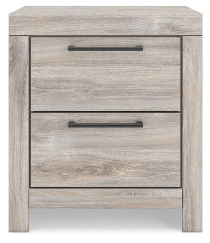 Broachmyn - Two Drawer Night Stand - Hornell Furniture Outlet