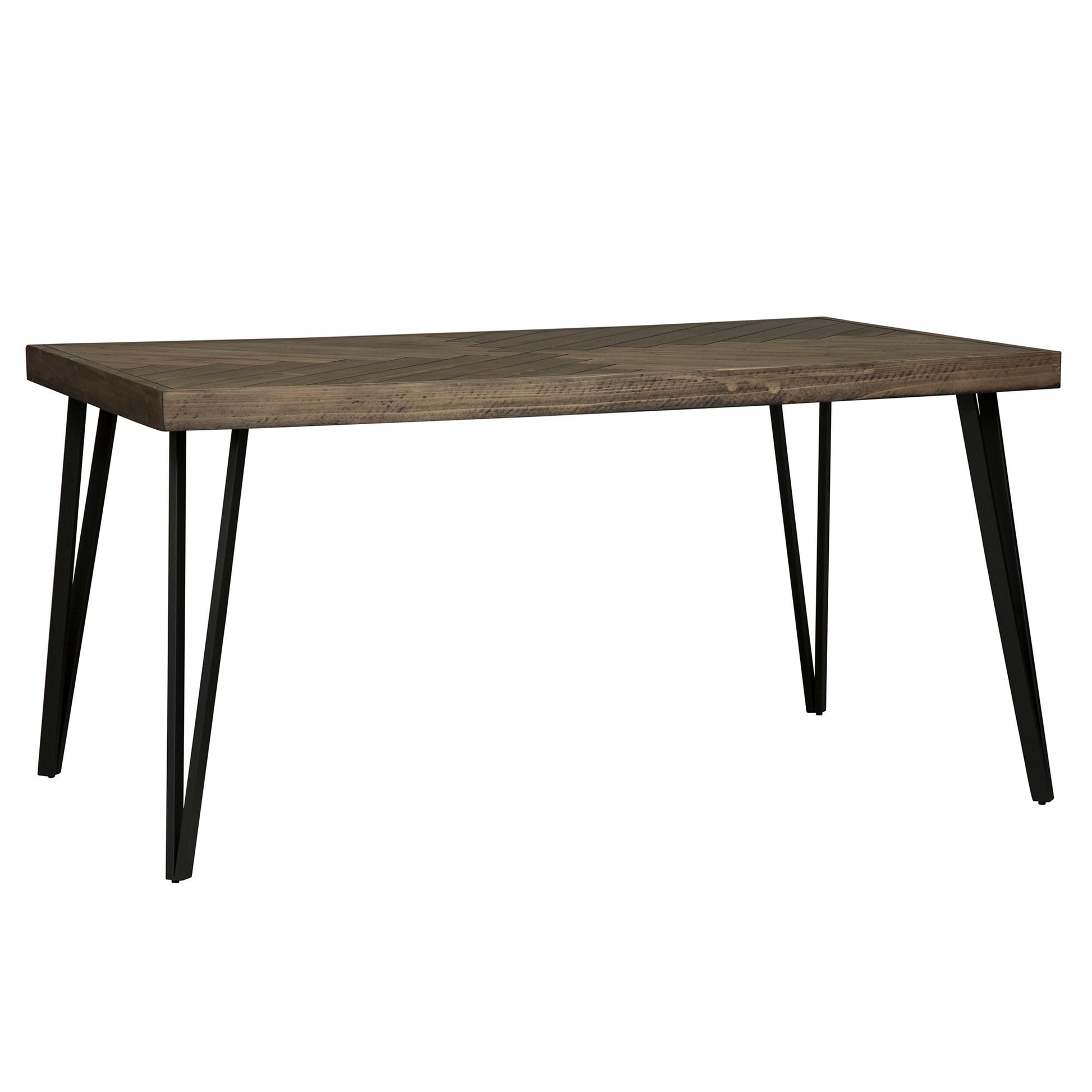 Horizons - Rectangular Leg Table - Light Brown - Hornell Furniture Outlet
