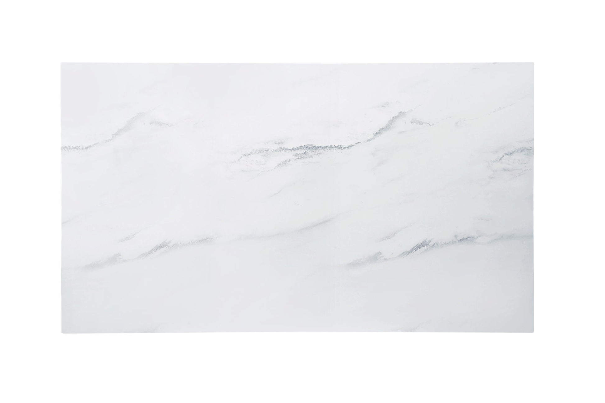 Sterling - Faux Marble Top Dining Table - White - Hornell Furniture Outlet