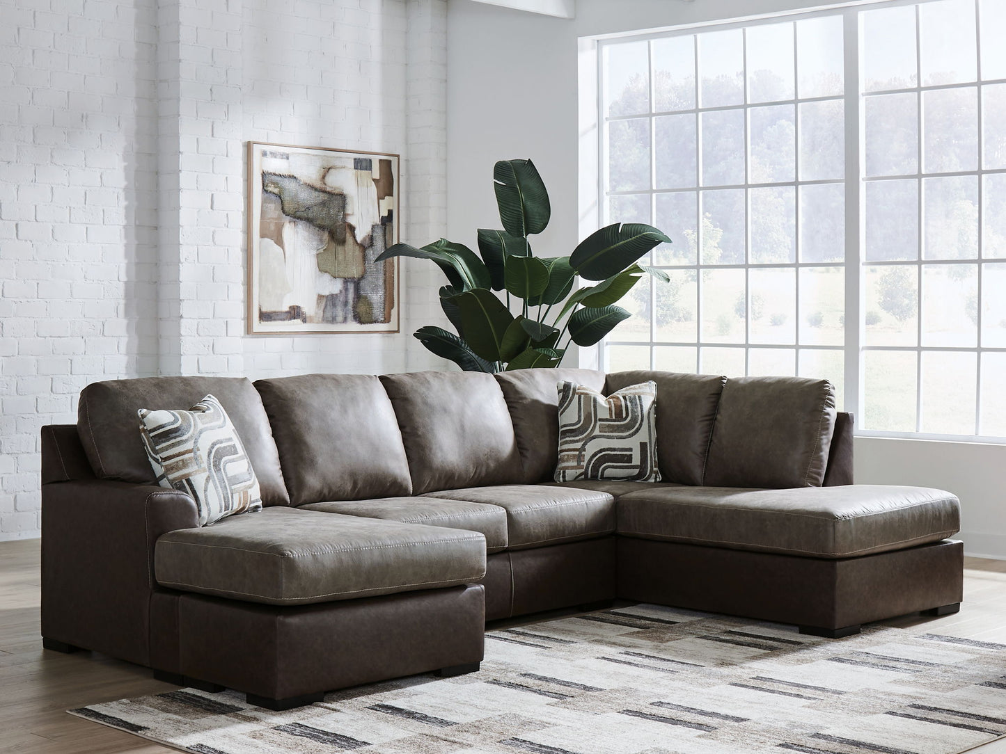 Castille Way - Sectional - Hornell Furniture Outlet