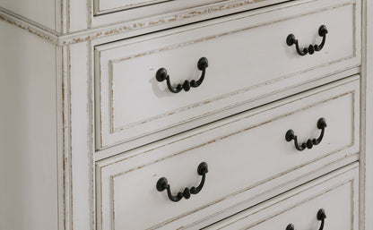 Blendon - Two - tone - Five Drawer Chest - Hornell Furniture Outlet