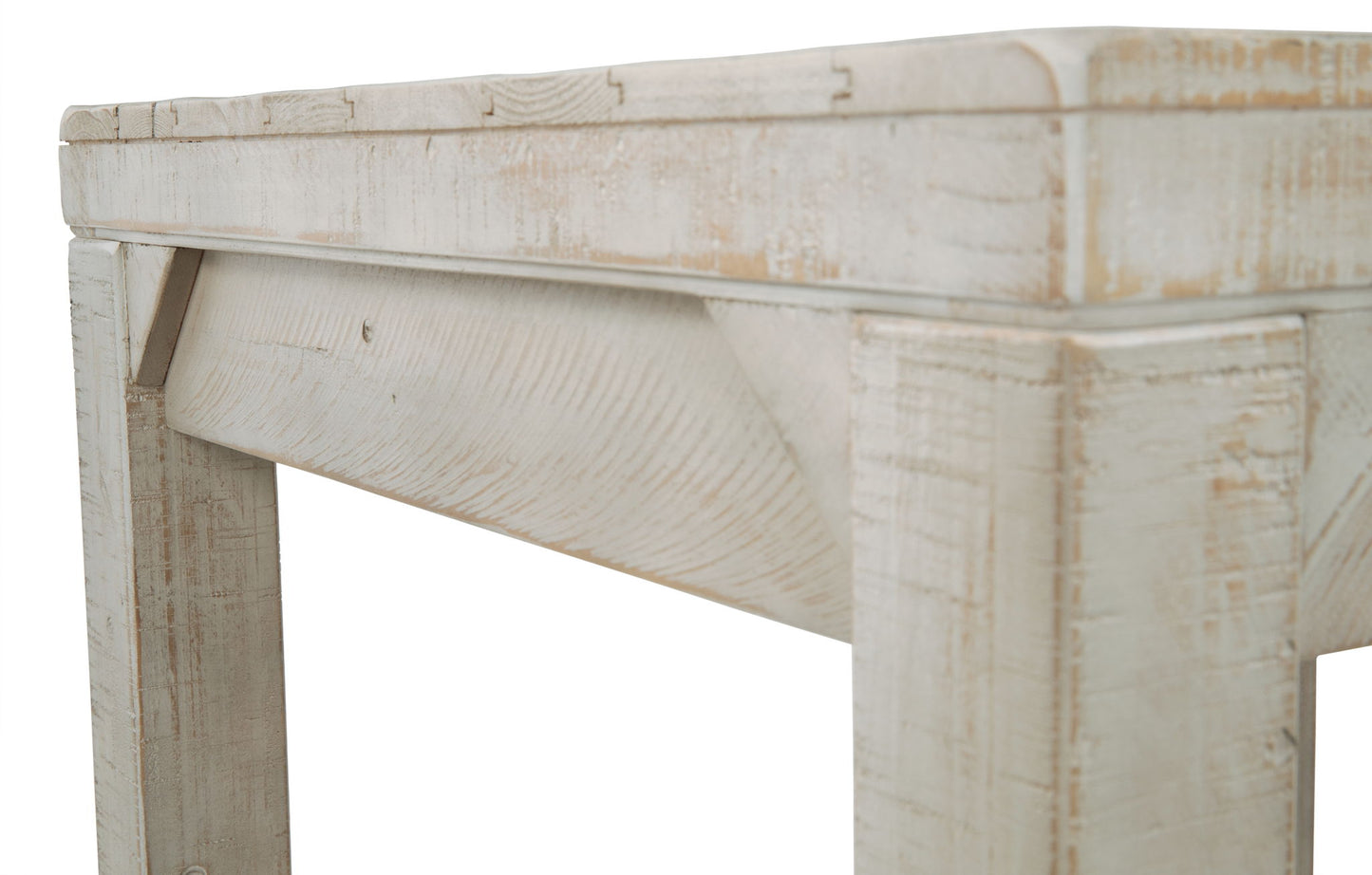 Fregine - Whitewash - Rectangular End Table - Hornell Furniture Outlet
