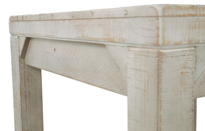 Fregine - Whitewash - Rectangular End Table - Hornell Furniture Outlet