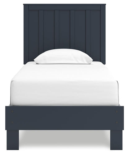 Simmenfort - Platform Bed With Panel Headboard - Hornell Furniture Outlet