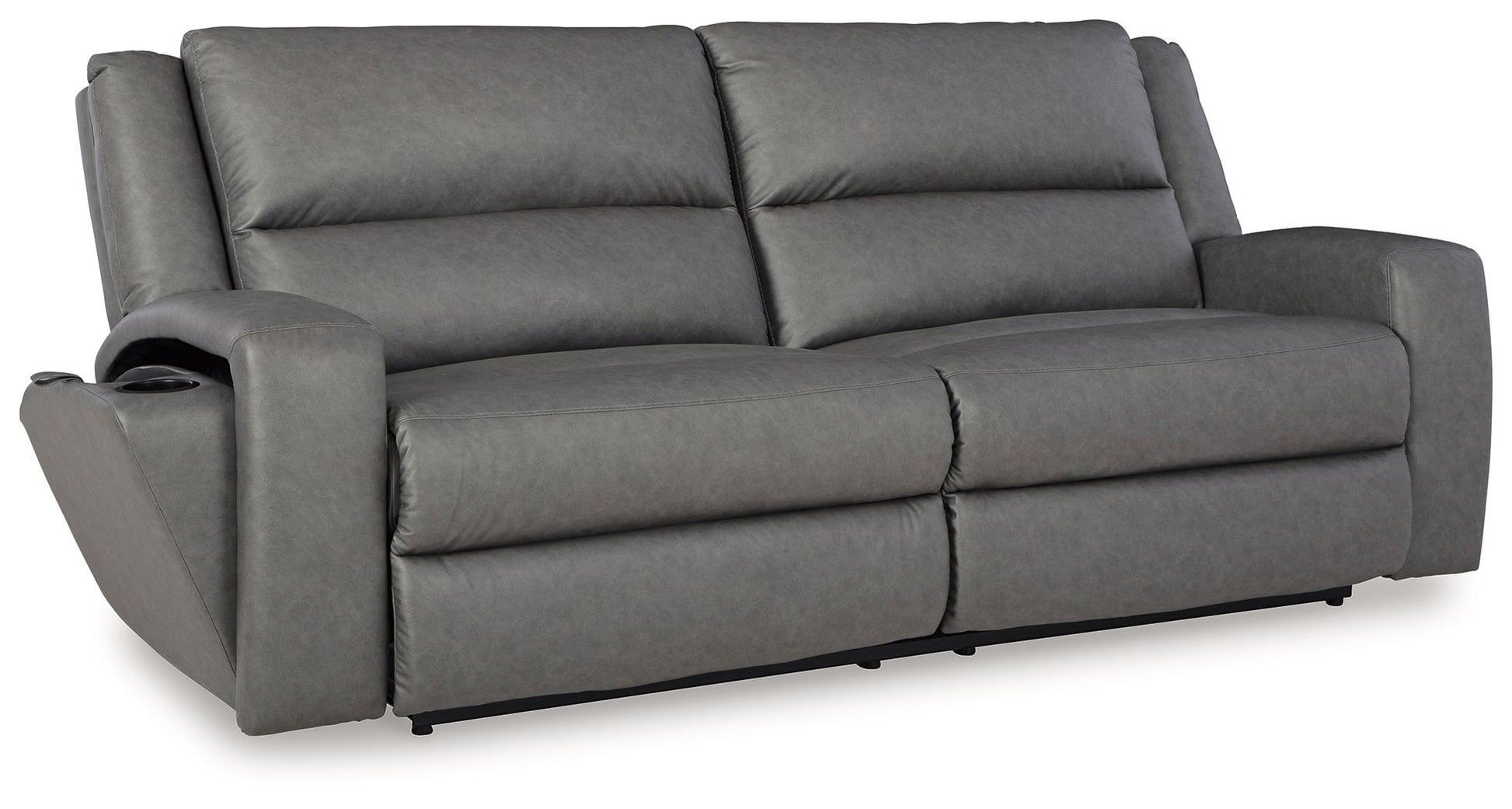 Brixworth - Slate - 2 Seat Reclining Sofa - Hornell Furniture Outlet