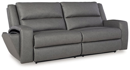 Brixworth - Slate - 2 Seat Reclining Sofa - Hornell Furniture Outlet