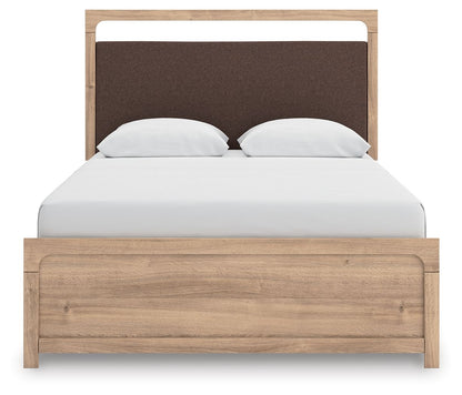 Kinlanni - Upholstered Platform Bed - Hornell Furniture Outlet