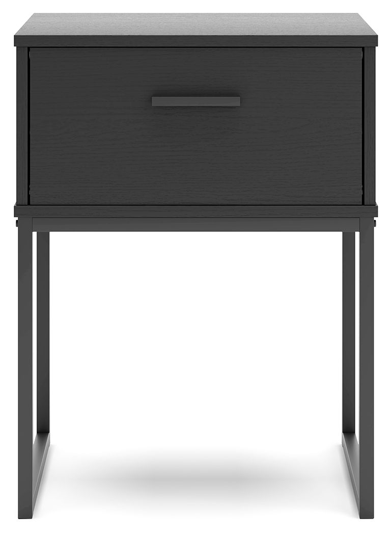 Socalle - One Drawer Night Stand - Hornell Furniture Outlet