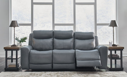 Mindanao - Pwr Rec Sofa With Adj Headrest - Hornell Furniture Outlet