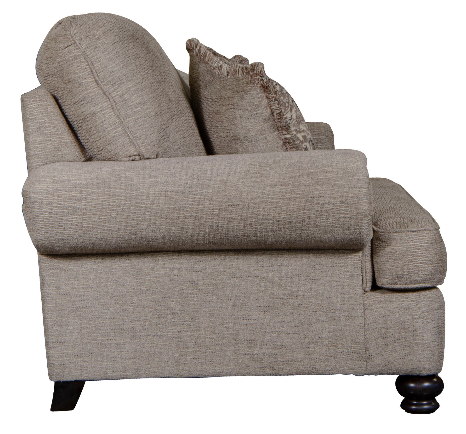 Freemont - Chair And a Half - Pewter - Hornell Furniture Outlet