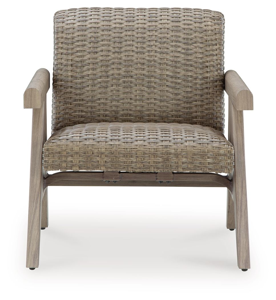 Cliff Trails - Beige - Rocking Lounge Chair - Hornell Furniture Outlet