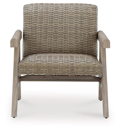 Cliff Trails - Beige - Rocking Lounge Chair - Hornell Furniture Outlet