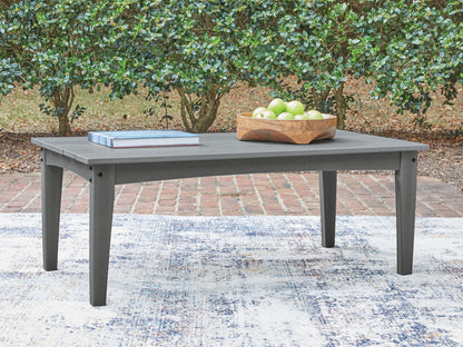 Cove Beach - Rectangular Cocktail Table - Gray - Hornell Furniture Outlet