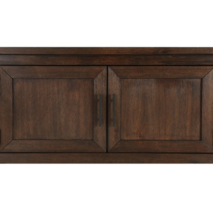 Lenka - Entertainment Stand, TV Stand - Brown - Hornell Furniture Outlet