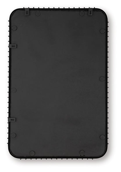 Judlow - Black - Accent Mirror - Hornell Furniture Outlet