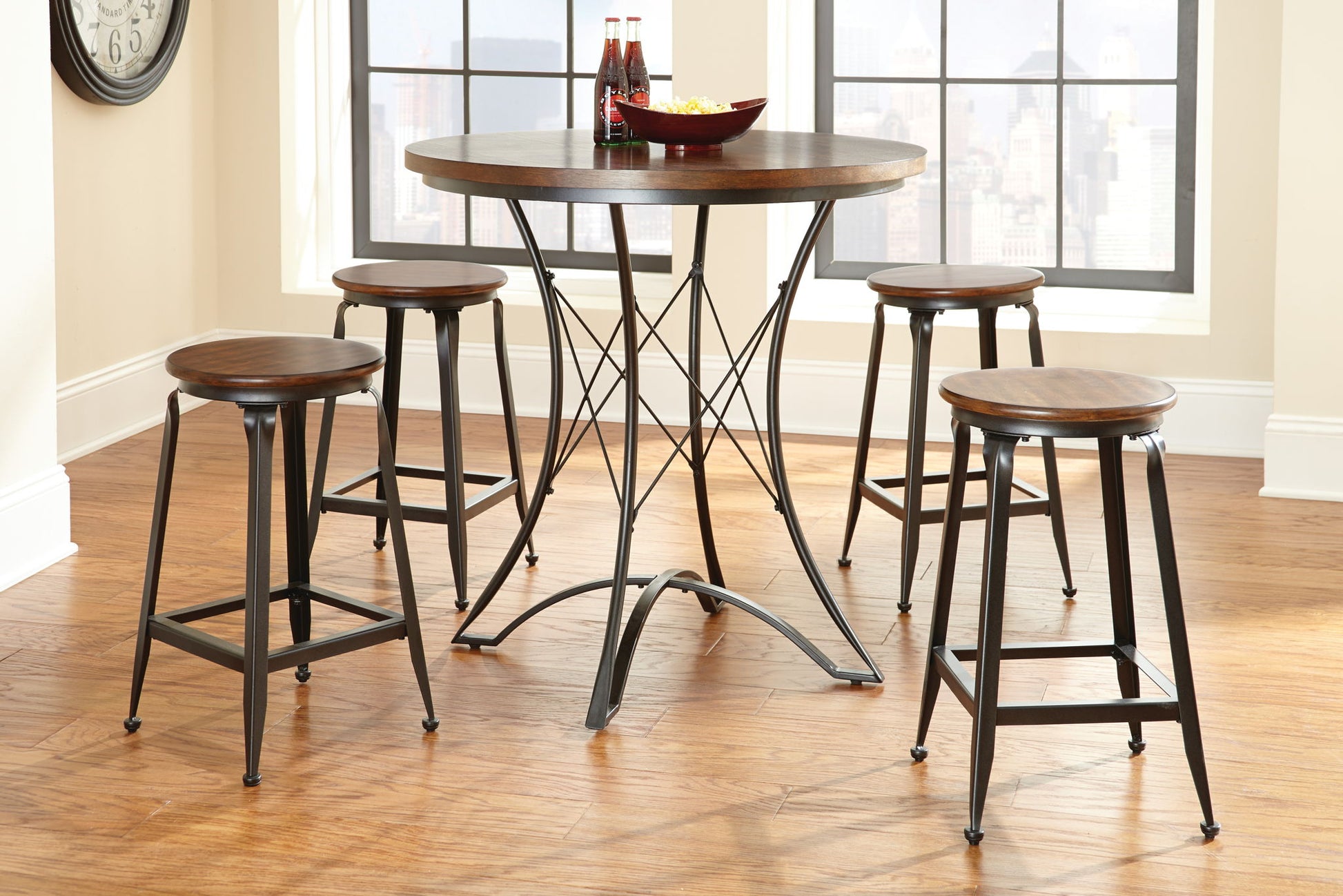 Adele - Counter Height Dining Set - Hornell Furniture Outlet