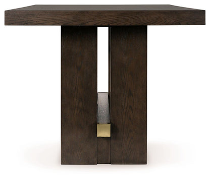 Burkhaus - Rectangular Counter Table Set - Hornell Furniture Outlet