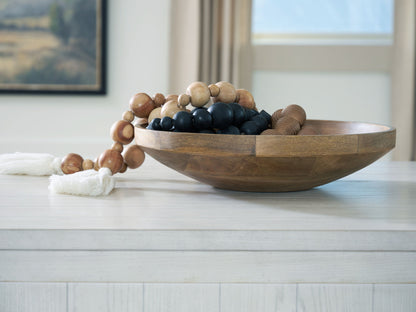 Clayburg - Bowl - Natural Brown - Hornell Furniture Outlet