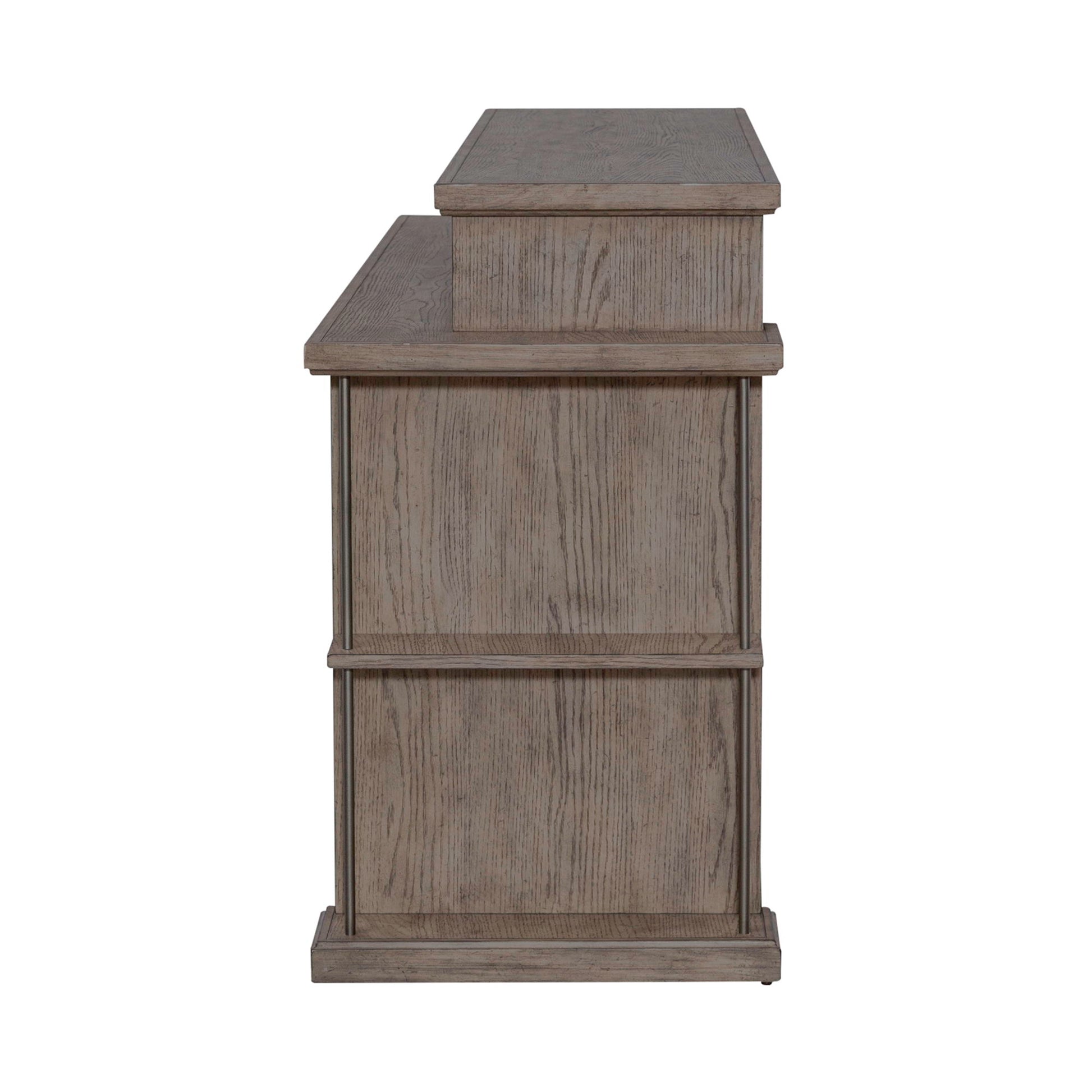 City Scape - Console Bar Table - Burnished Beige - Hornell Furniture Outlet