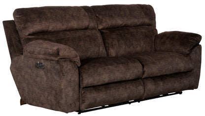 Sedona - Power Headrest With Lumbar Lay Flat Reclining Sofa - Hornell Furniture Outlet