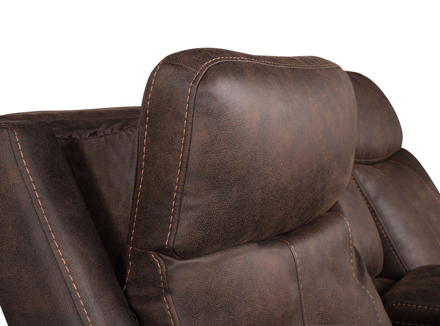 Valencia - Power Reclining Console Loveseat - Hornell Furniture Outlet