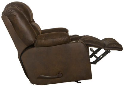 Beckley - Rocker Recliner With Cupholders - Hornell Furniture Outlet