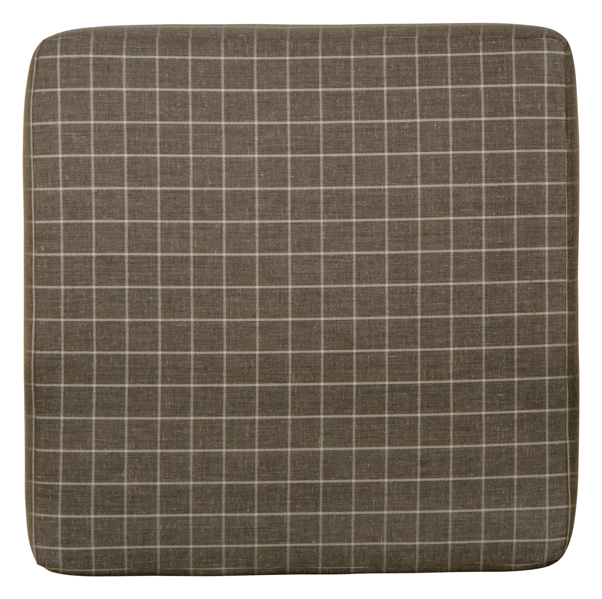Lewiston - Cocktail Ottoman - Charcoal - Hornell Furniture Outlet