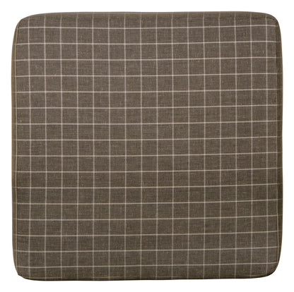 Lewiston - Cocktail Ottoman - Charcoal - Hornell Furniture Outlet