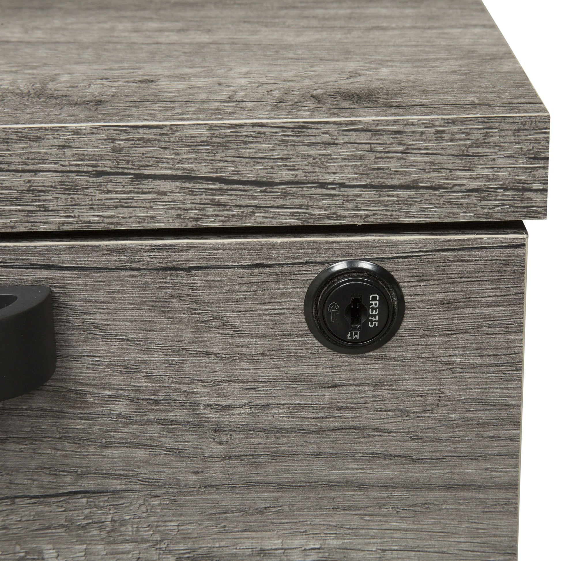 Tanners Creek - File Cabinet - Dark Gray - Hornell Furniture Outlet