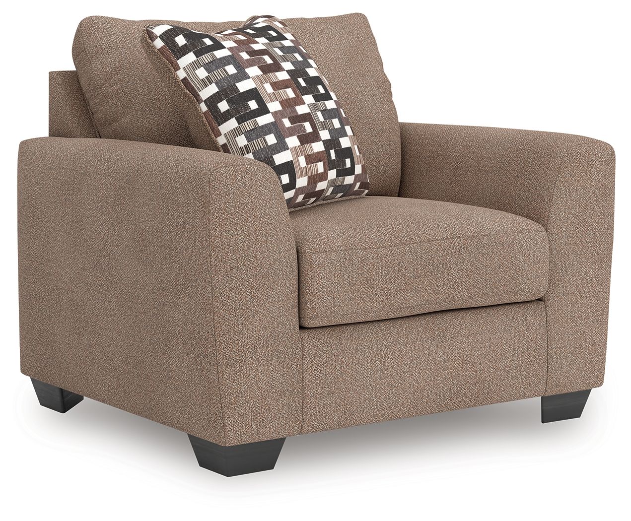 Triston - Peaks - Suede - Chair And A Half - Hornell Furniture Outlet