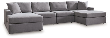 Modmax - Granite - Sectional - Hornell Furniture Outlet
